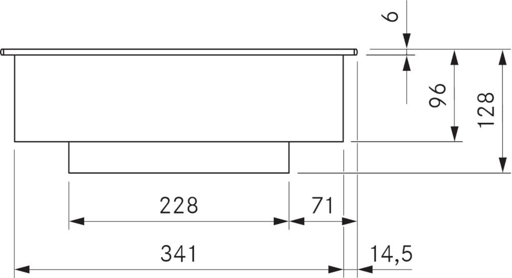 Встраиваемая индукционная плита из стеклокерамики Bora Bora Professional 3.0 ARCH-00077122 - Вид №4