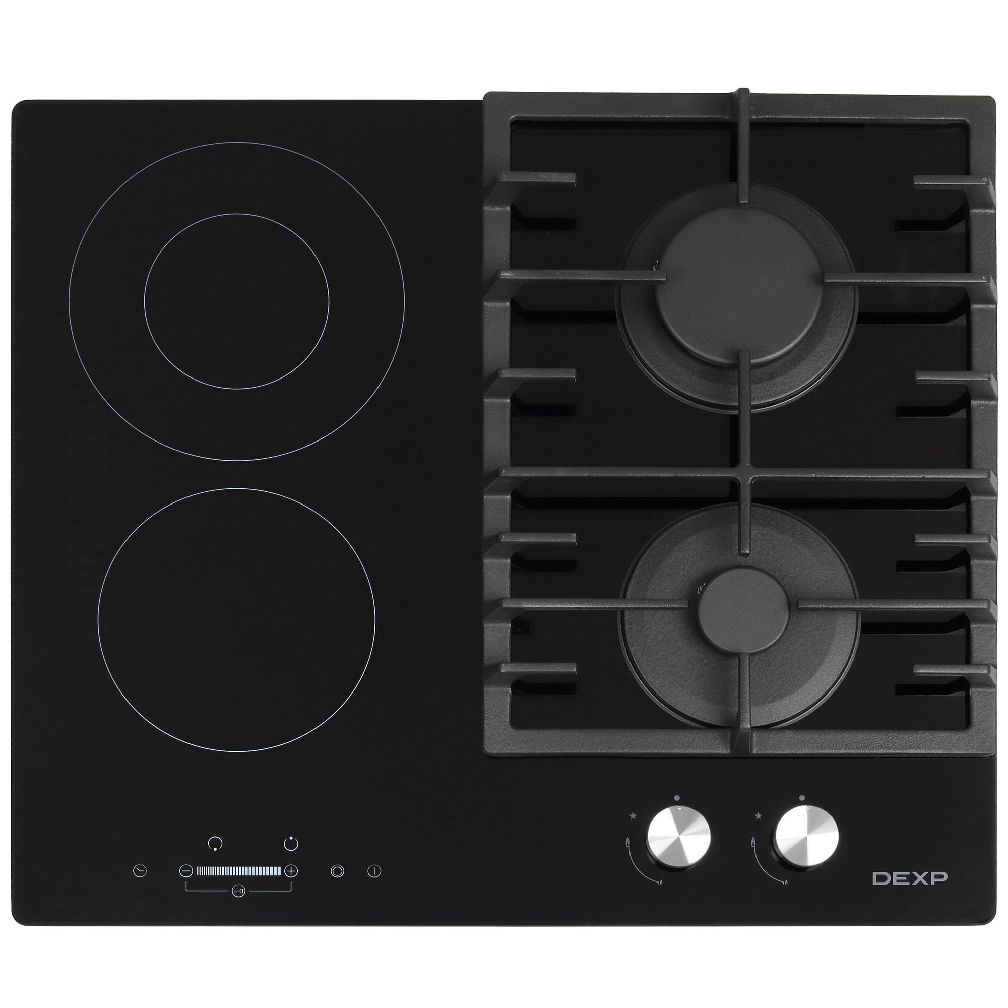 5482434 Комбинированная варочная поверхность DEXP CGH-60M1C STDN-0072435