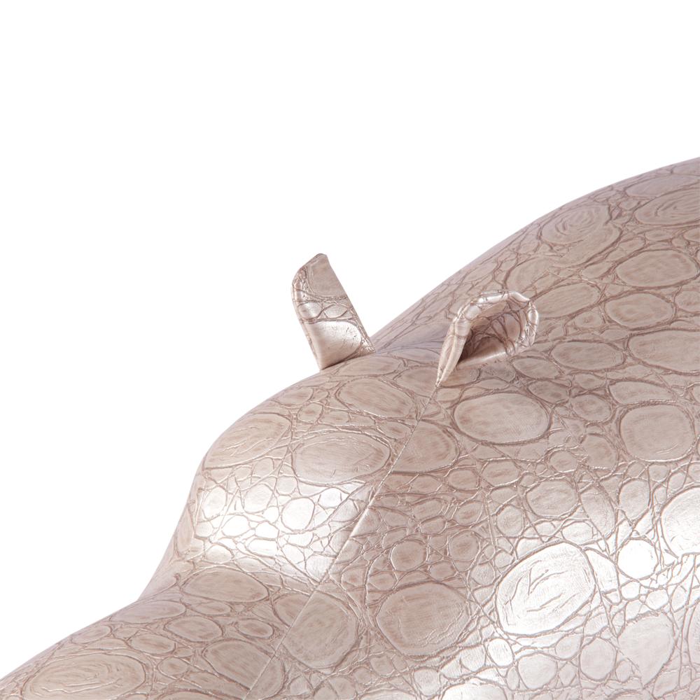 74128 Банкетка Пуф Бегемот средний Жемчуг BOGACHO 4627138152584 - Вид №3