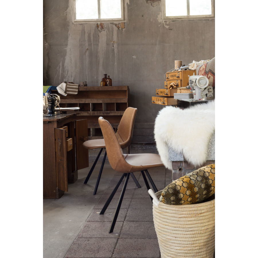 Стул Franky черный Dutchbone 1100280 - Вид №2