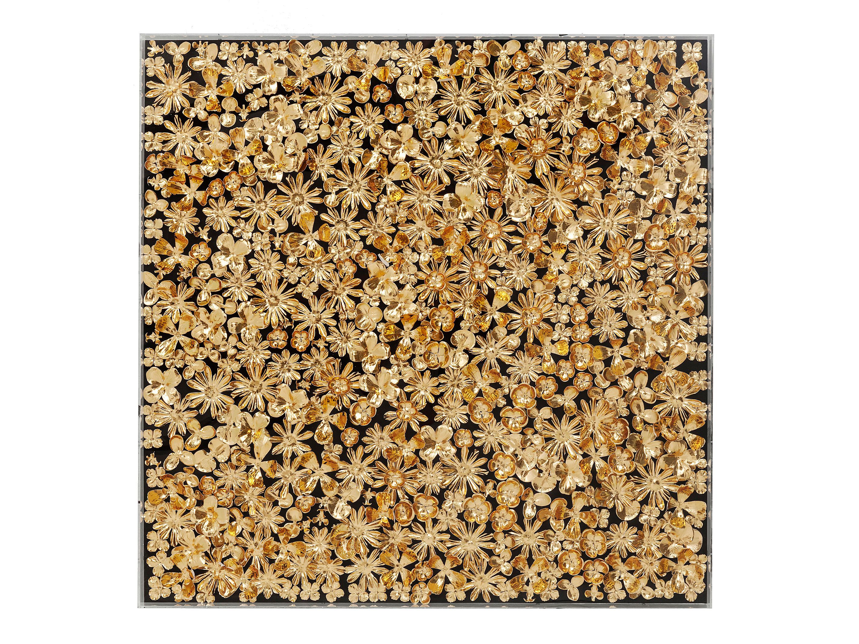 Декоративная рамка / объект стены KARE Design GOLD FLOWER ARCH-00128463