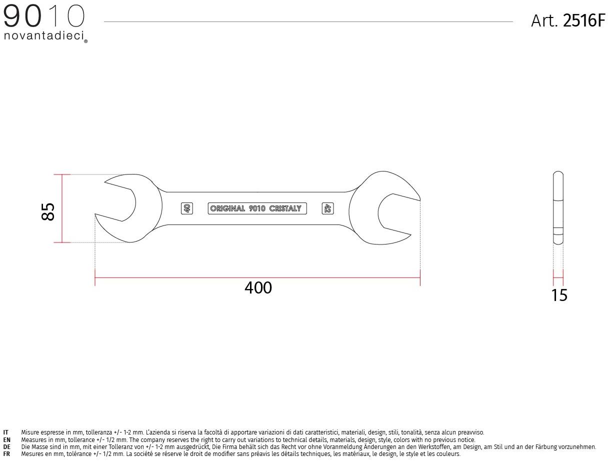 9010 novantadieci Аппликация светодиода из cristaly®  2516f  - Вид №3