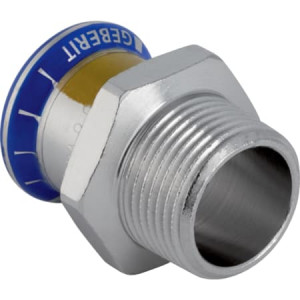 34067 Переходник Geberit Mapress из нержавеющей стали, с наружной резьбой (газ) Geberit
