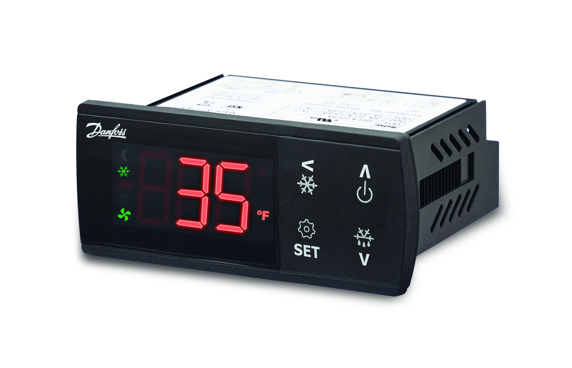 Danfoss ERC 21x ERC 214,Controller, RED LED, 230V 080G3295  - Вид №48