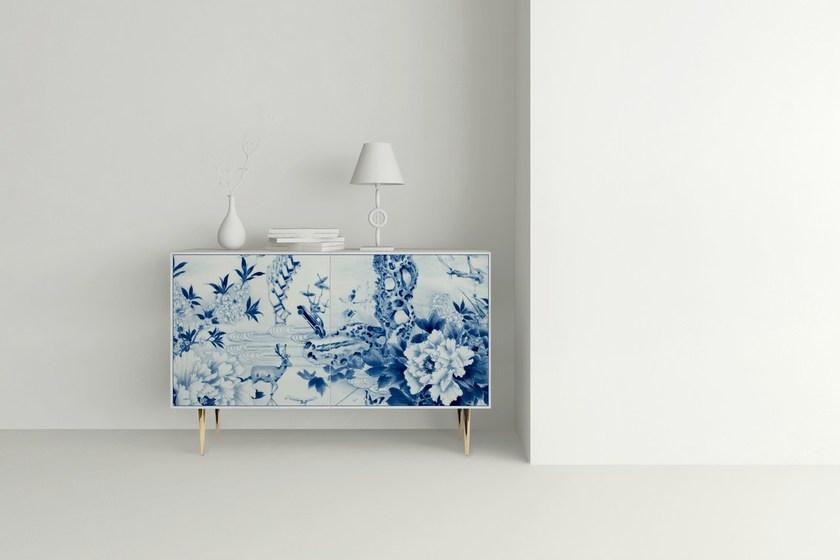 Mineheart Буфет лакированный с распашными дверцами Peony play sun-id-1431026 - Вид №2