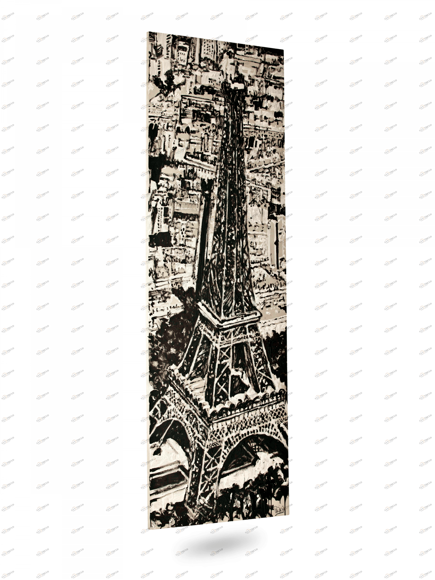 Водяной радиатор 220 x 70 cm Paris My Love Cinier  1312 Вт sun-id-1218000