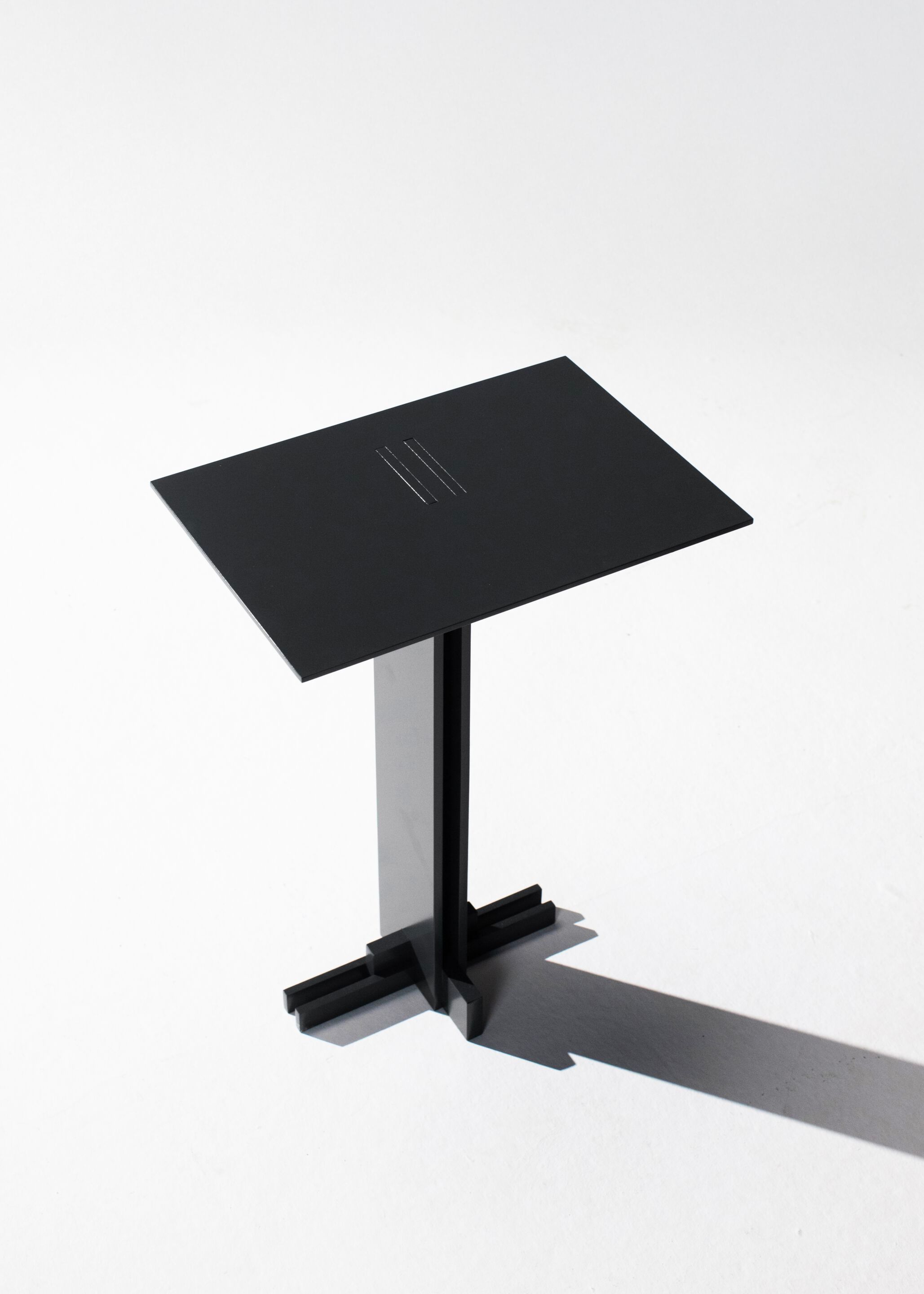 Прямоугольный металлический журнальный столик YET. Design Studio APEX ARCH-00041776 - Вид №10