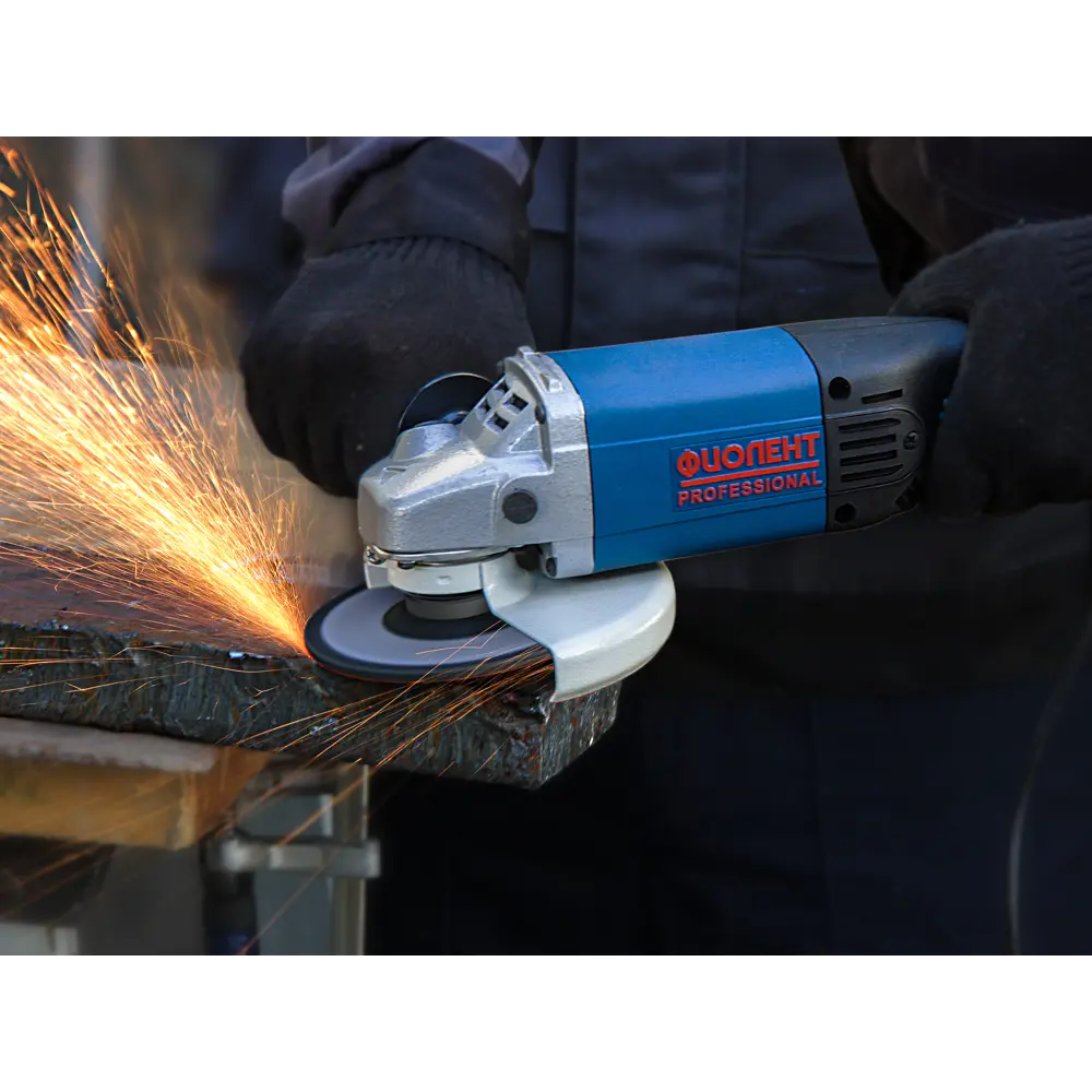 Болгарка Фиолент МШУ3-11-150 для резки и шлифовки металла 18252775 STLM-0010113 - Вид №8