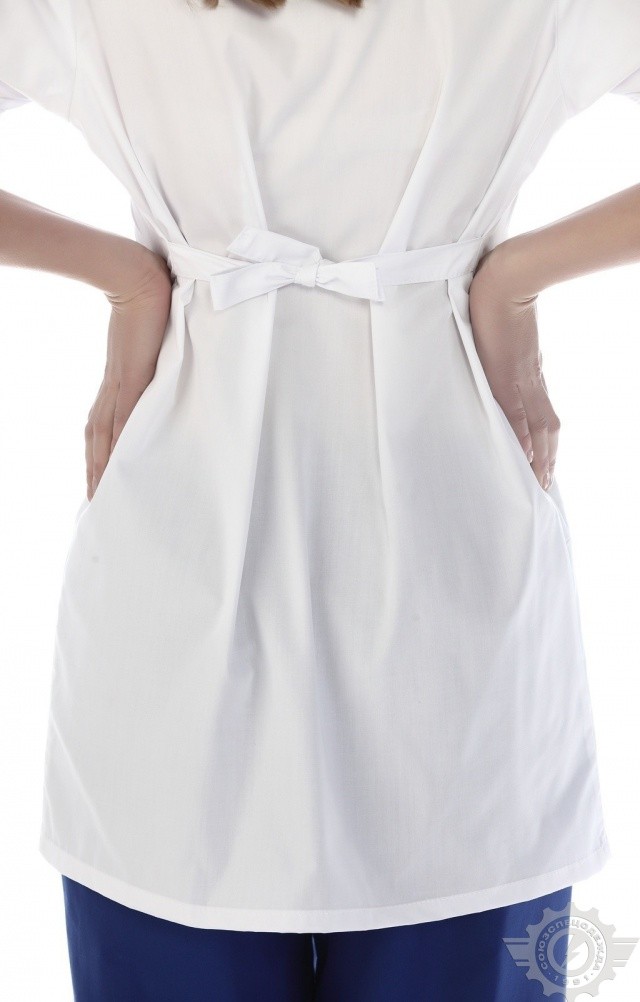 66236 Халат "Сервис" белый  Медицинская одежда  размер 52/158-164 Спецодежда  - Вид №7