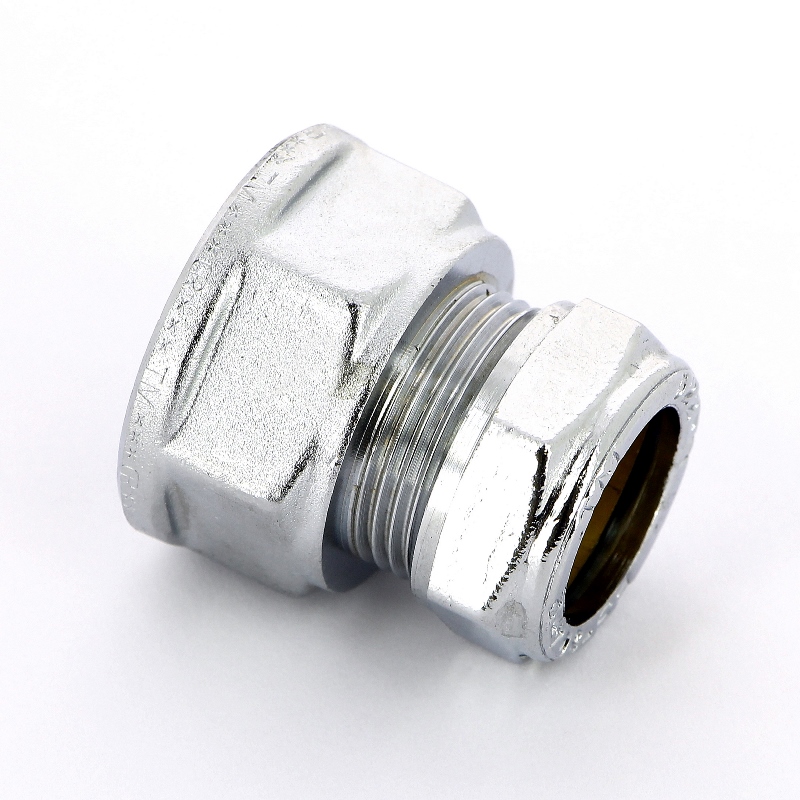 Муфта обжим-В хромированная TIEMME 22х1" 1130217 - Вид №3