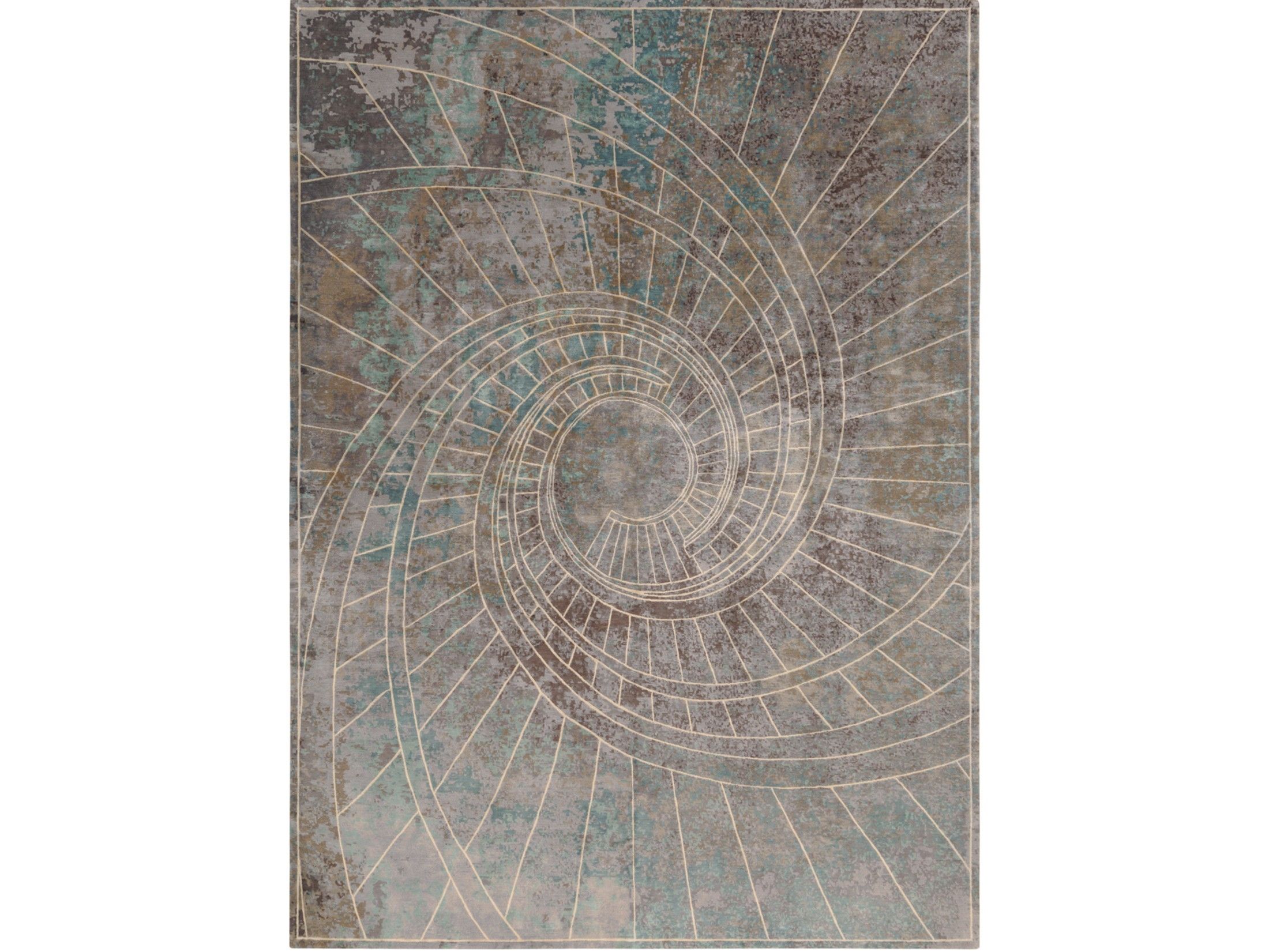 Прямоугольный ковер ручной работы Tapis Rouge La Scala ARCH-00088525