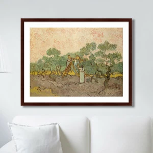 Картина: Olive Picking, 1889г. КАРТИНЫ В КВАРТИРУ  264170 Разноцветный