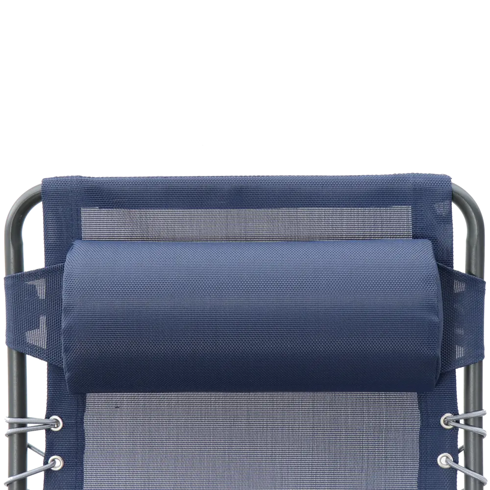 Шезлонг Multipo Zero с подушкой 65.5x116x91 см сталь/текстилен голубой Santreyd STLM-2182429 - Вид №4