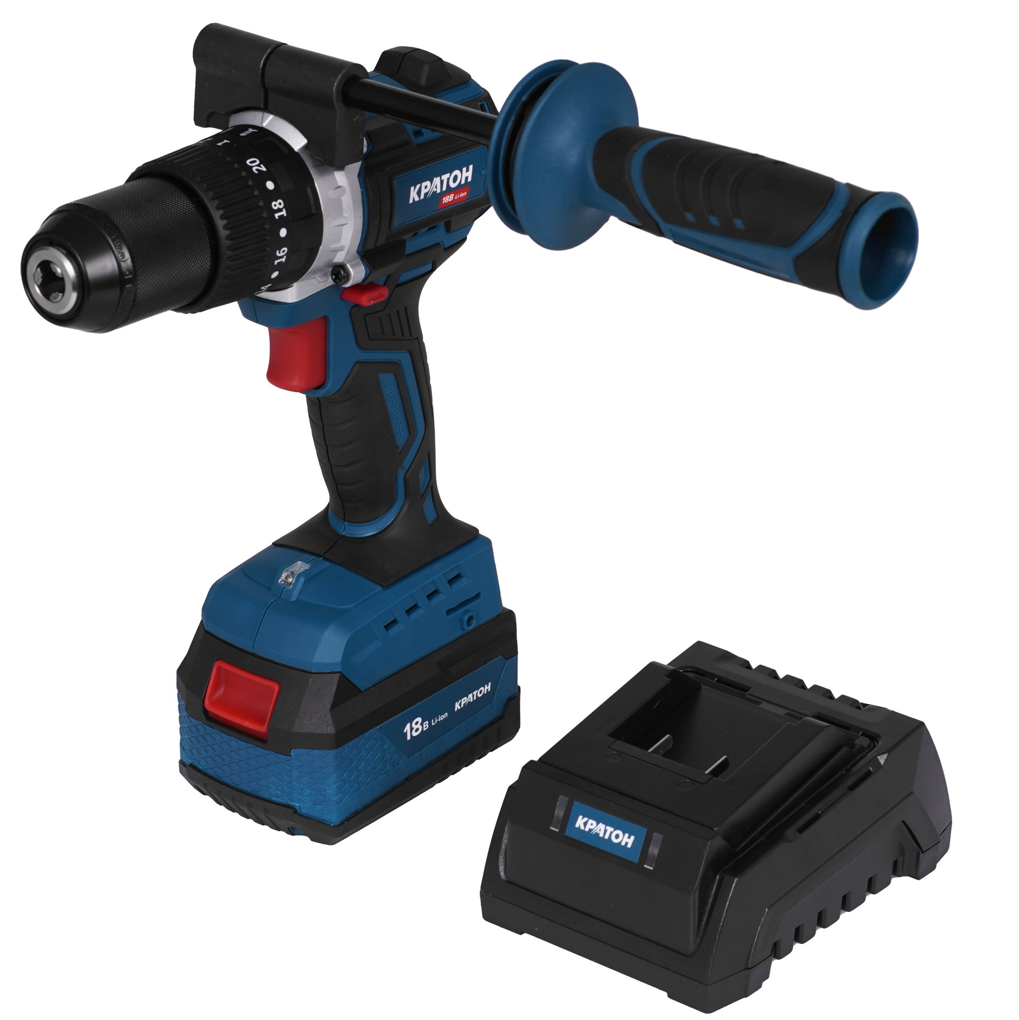 Дрель-шуруповерт Кратон BICD18-90N-OFA SET 9127745 STDN-0022600