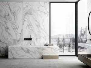 Cosentino Облицовка мебели с эффектом мрамора Dekton® liquid