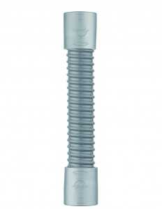 811500 000 00  Гибкий армированный шланг Pass'partout, Д. 40 мм, Л. 260 мм, АБС-пластик, ж / д концы Valentin Серый