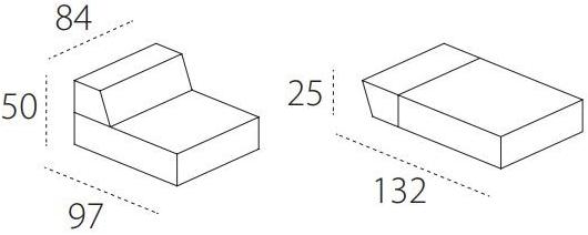 CLEI Шезлонг со съемным тканевым чехлом sun-id-1514392 - Вид №12