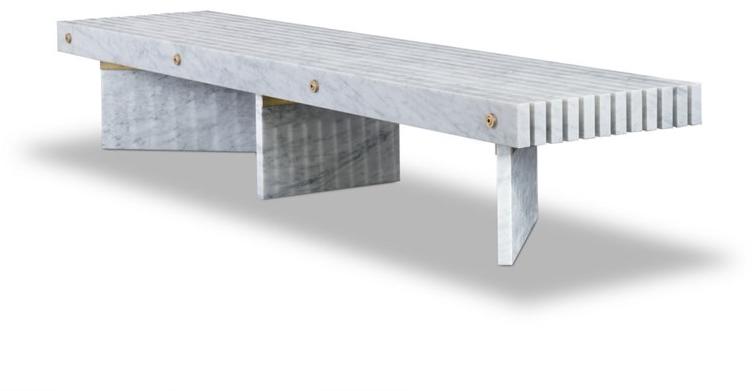 BAXTER Прямоугольный мраморный журнальный столик sun-id-1373714 - Вид №1