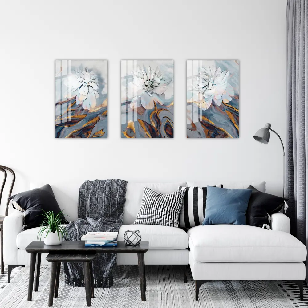 Картина на стекле «Альба 2» 40x60 см 84531443 STLM-2119567 ARTABOSKO  - Вид №5