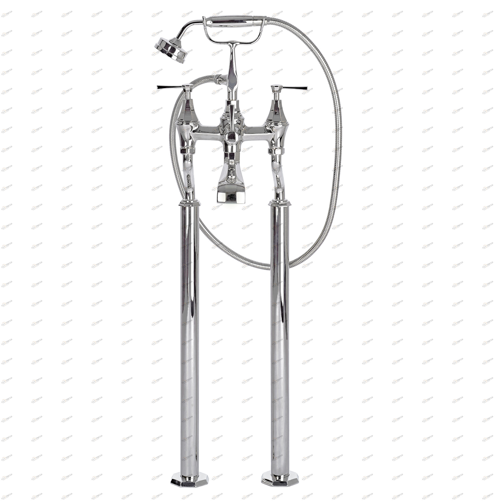 Traditional bathrooms Смеситель для ванны и душа ART DÉCO Pr3120/1nk Art Deco