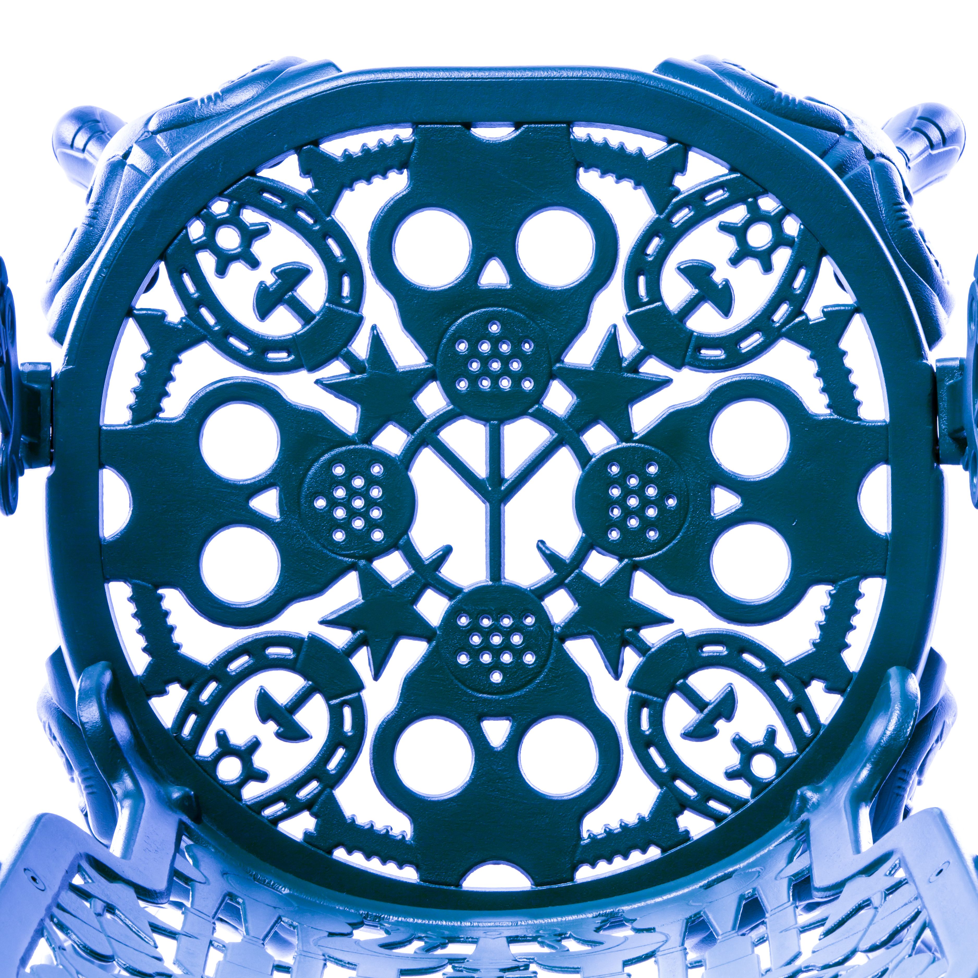 Алюминиевый садовый стул с подлокотниками Seletti промышленность ARCH-00102850 - Вид №17