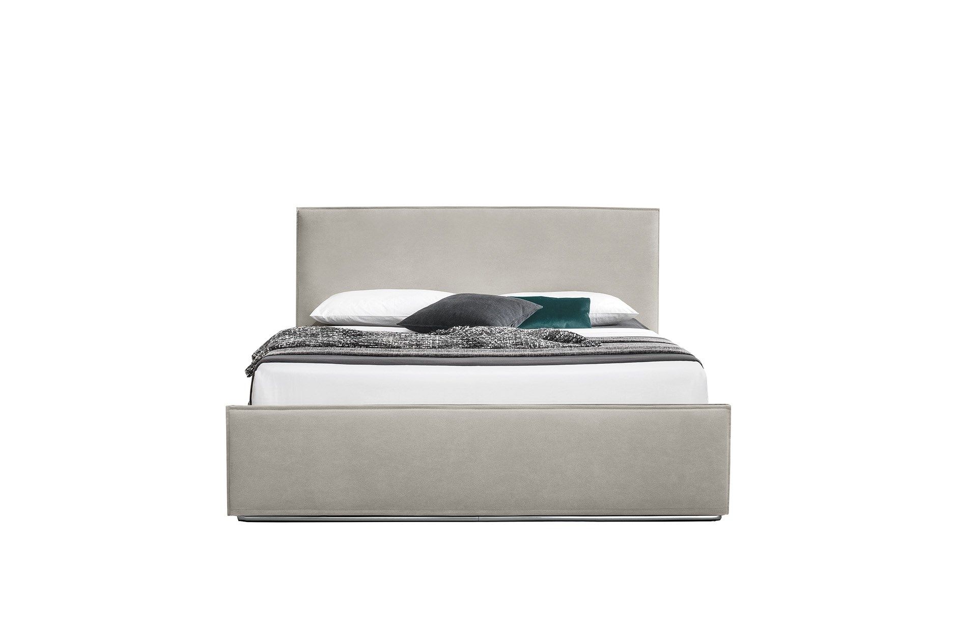 Двуспальная кровать для хранения ткани с мягким изголовьем Felis Bedstories ARCH-00073007 - Вид №4