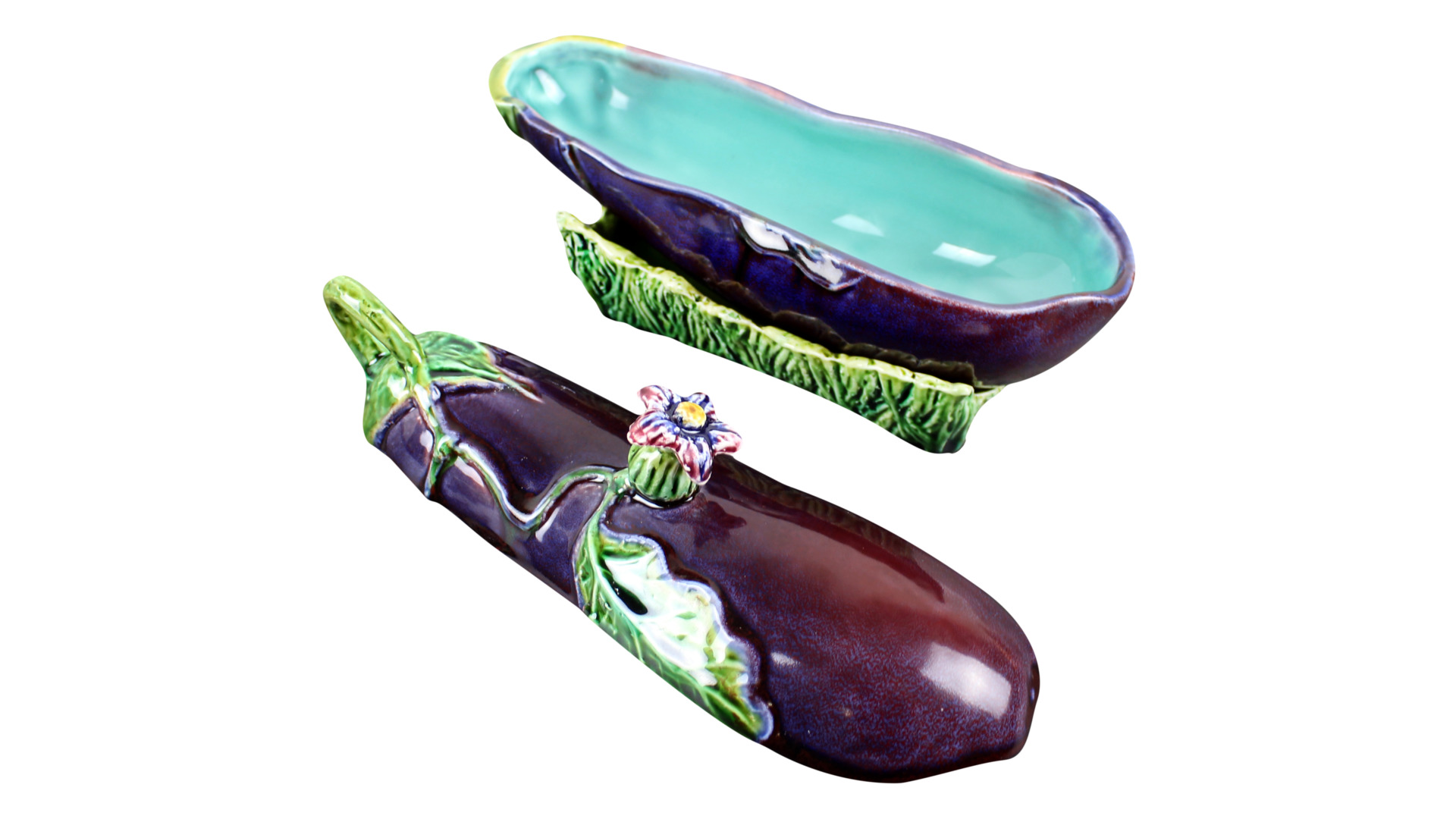 10646067 Икорница Керамическая Романов Фаянс Россия  - Вид №1