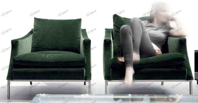 ERBA ITALIA Мягкое кресло с подлокотниками sun-id-1396766