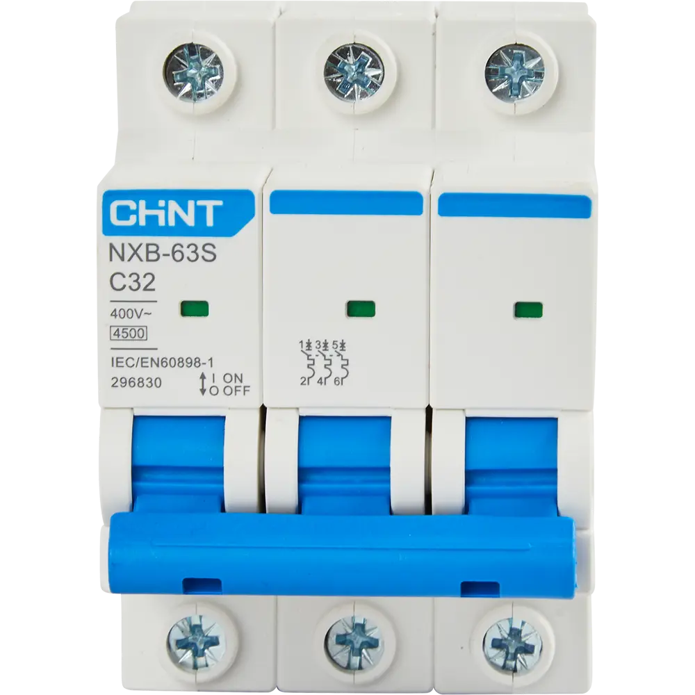 Дифференциальный автомат CHINT NXBLE-63Y 20А с защитой от утечек 85683465 STLM-1108536 - Вид №1