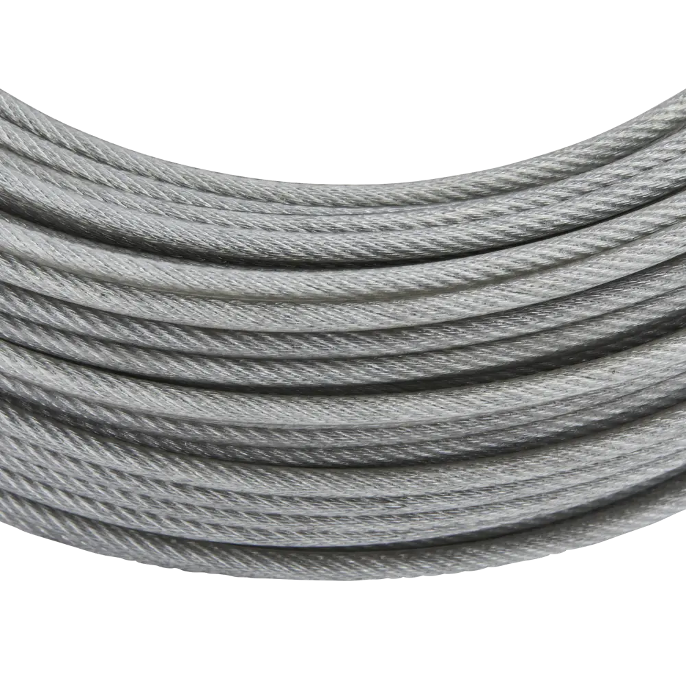 Трос Standers стальной оцинкованный с ПВХ-покрытием 2.3 мм 50 м/уп STLM-2079267 - Вид №4