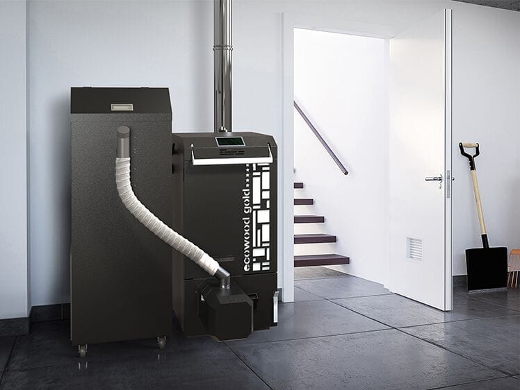 Дровяной котел с вращающейся горелкой CTM ECOWOOD GOLD COMBI ARCH-00068495 - Вид №1