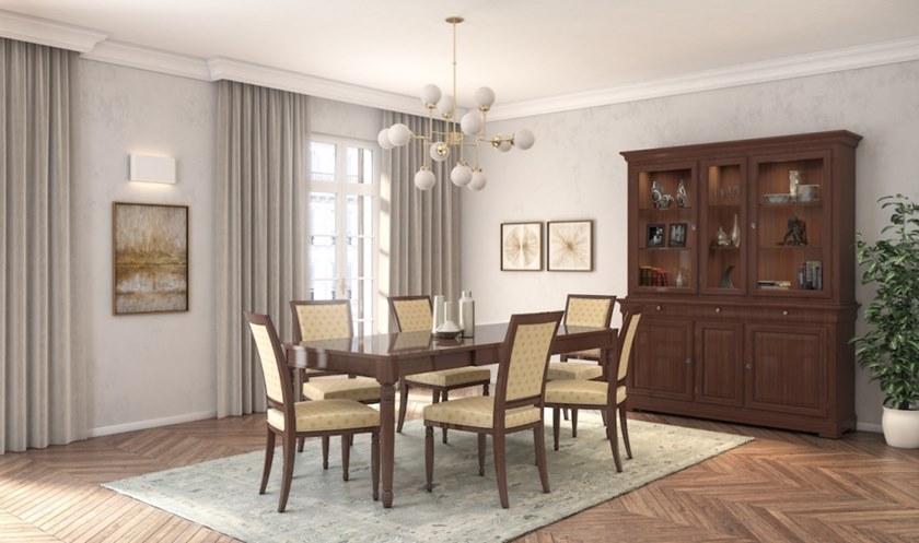 SELVA Стул из бука с обивкой  1612  - Вид №8