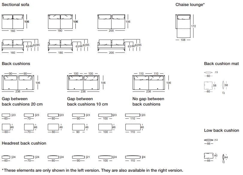Угловой диван из ткани Rolf Benz ROLF BENZ 333 JOLA ARCH-00028954 - Вид №3