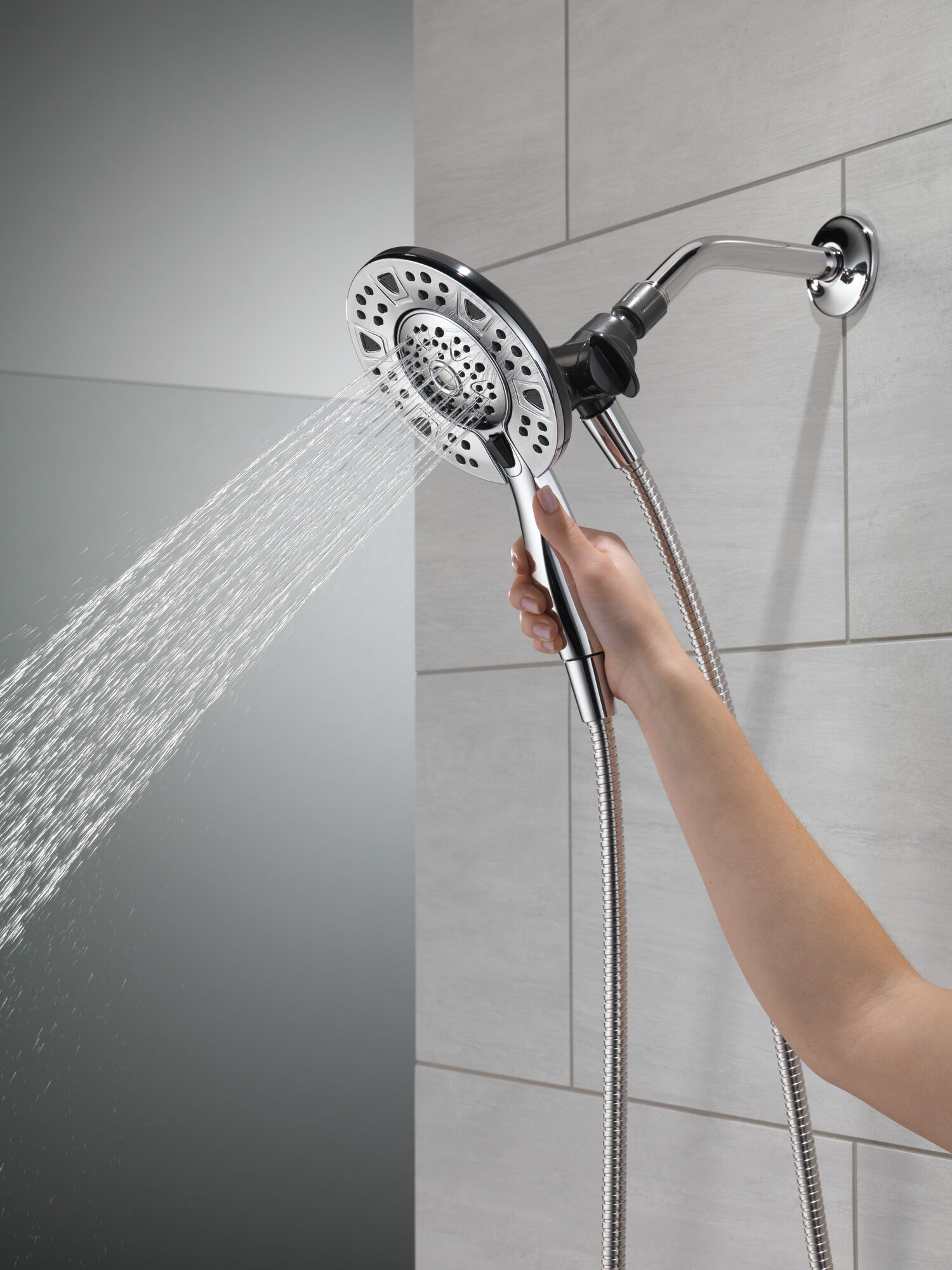 75494BL In2ition® Душ два в одном с 4 настройками Delta Faucet DELTA Матовый черный - Вид №6