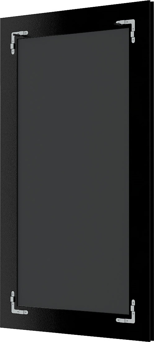 BY 3630 Зеркало с фацетом в багетной раме - вензель бронзовый 101 mm EVOFORM Exclusive - Вид №1