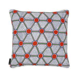 Хлопковая подушка с рисунком "Cells" 50х50 см