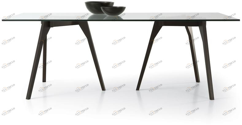 Kendo Mobiliario Прямоугольный обеденный стол из стекла sun-id-1409289