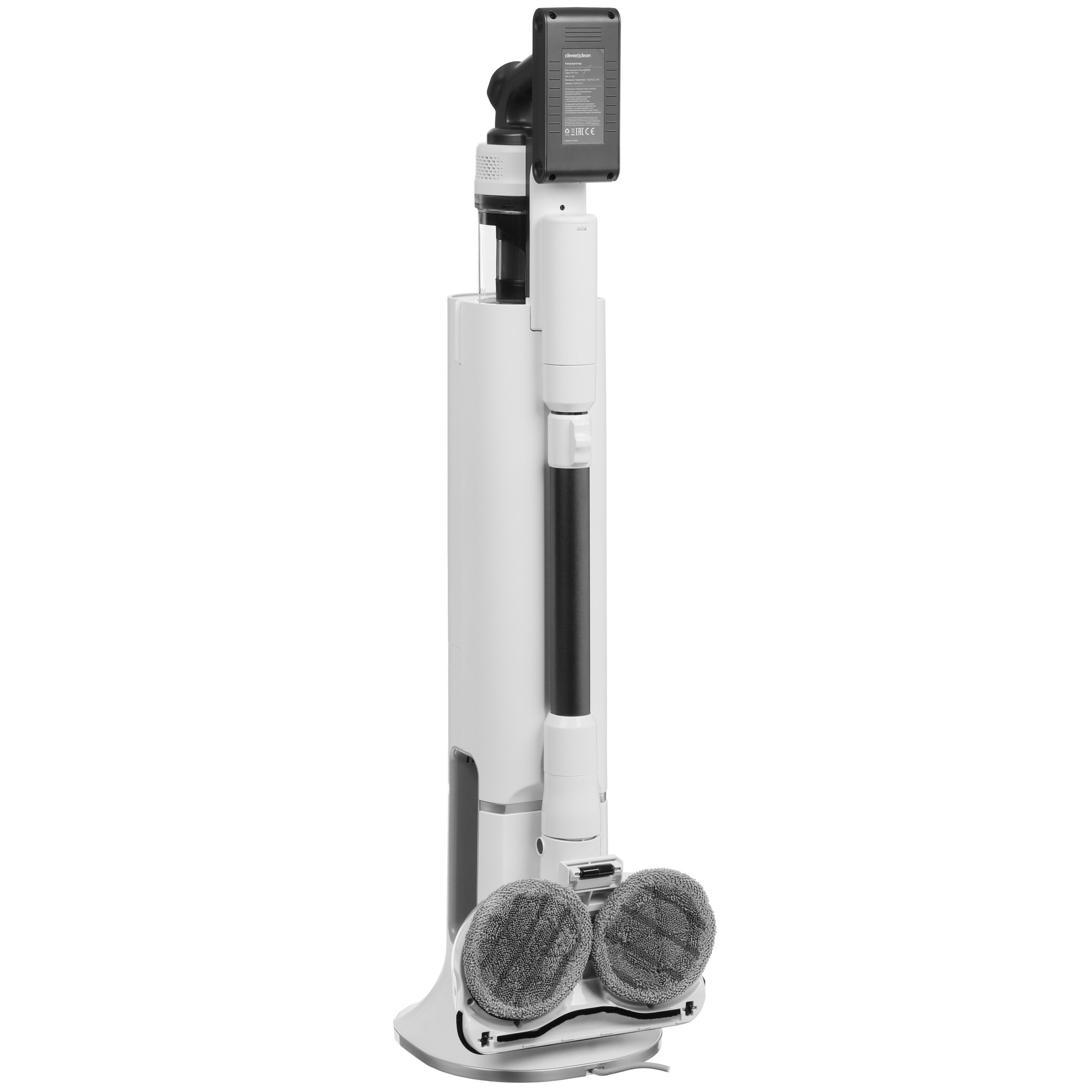 9079149 Пылесос  вертикальный  Clever&Clean HV-550 PRO  белый STDN-0126363 - Вид №6