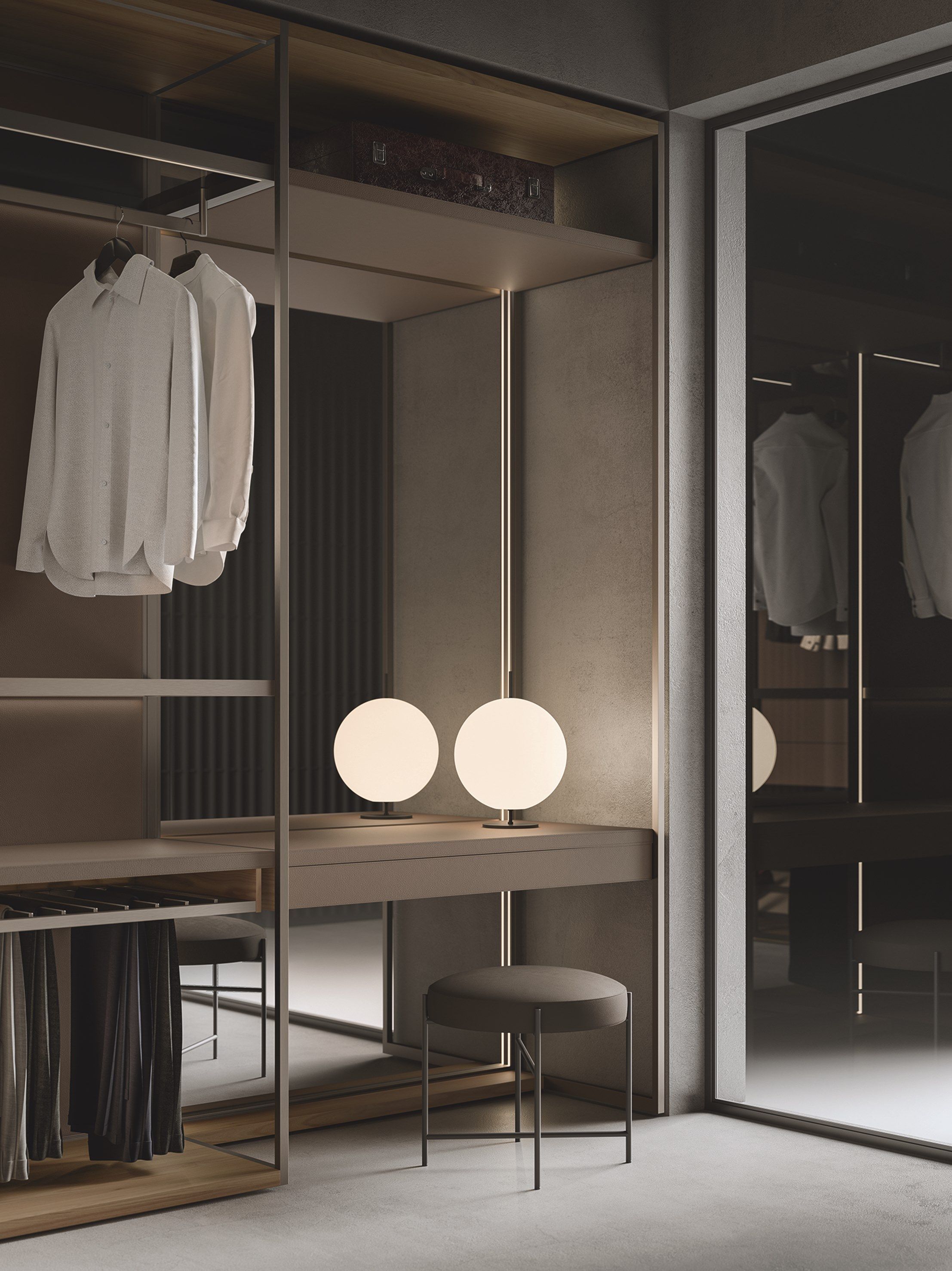 Система перегородки / гардеробной Boffi ANTIBES ARCH-00058939 - Вид №4