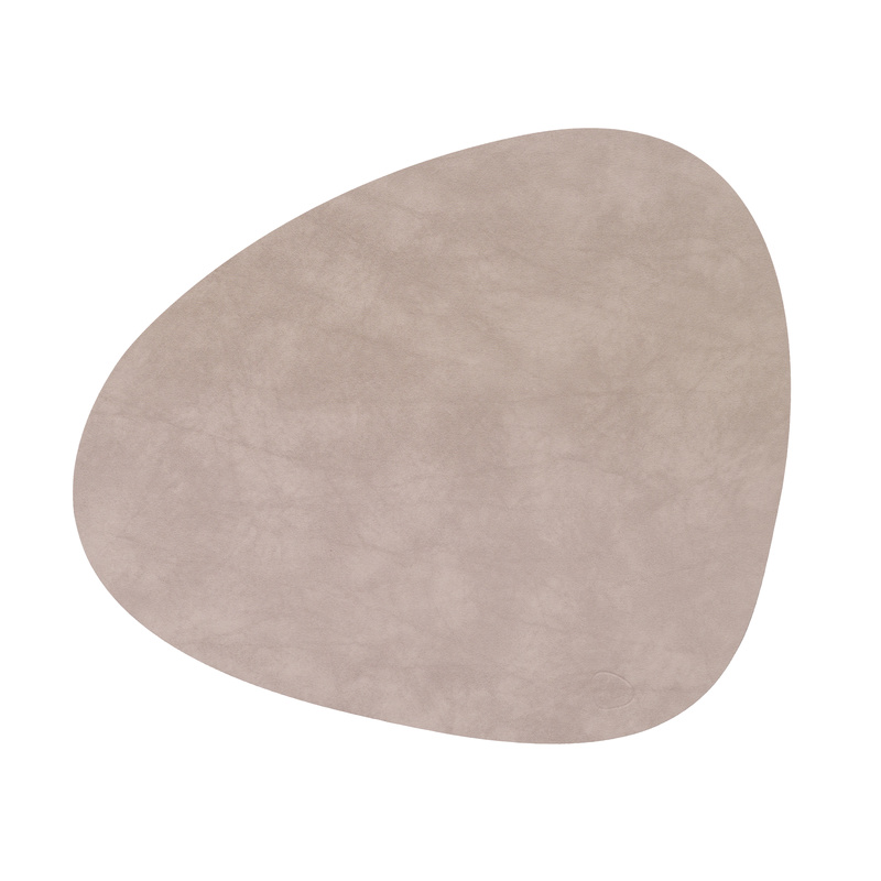 990234 NUPO nomad grey подстановочная салфетка фигурная 37x44 см, толщина 1,6 мм;LIND DNA 