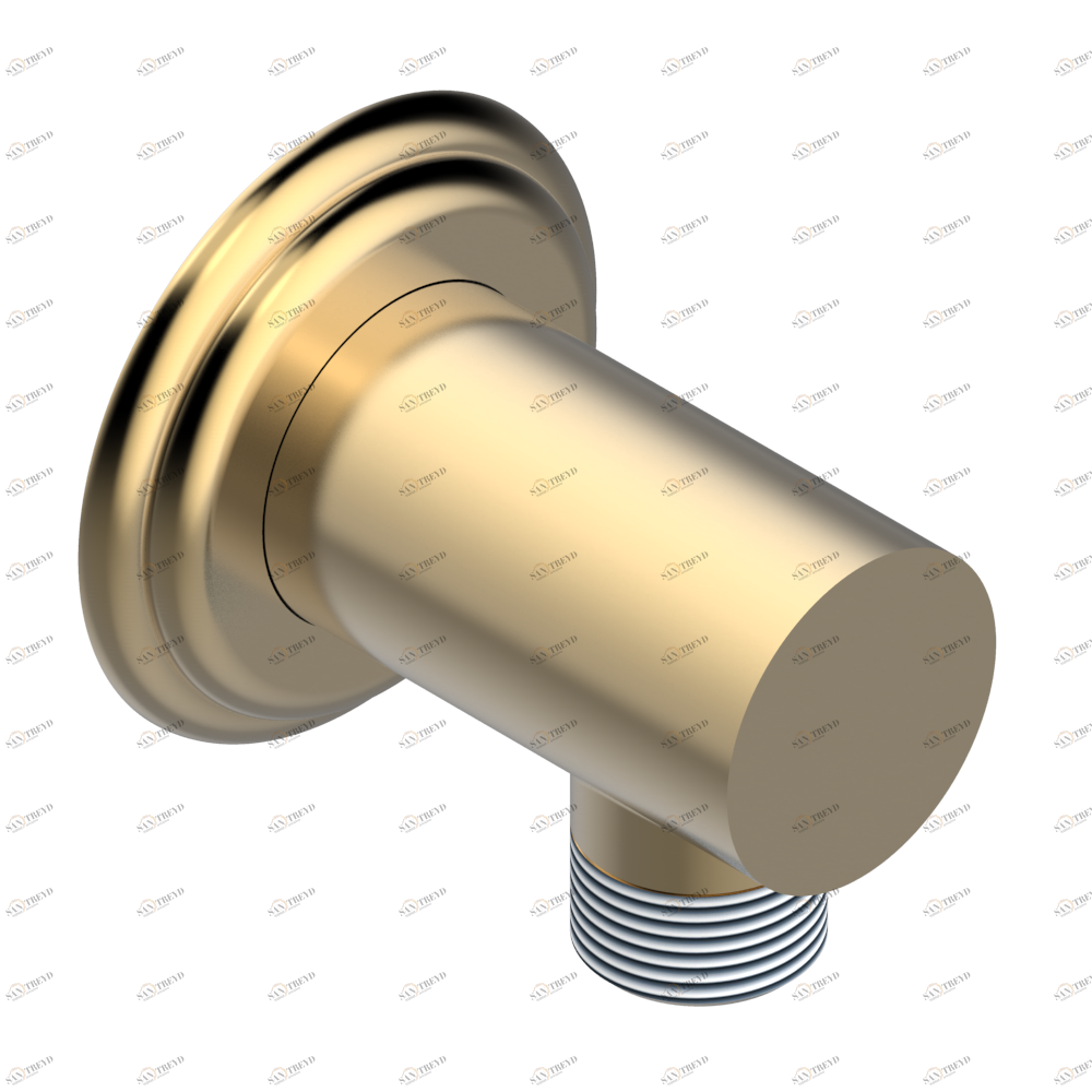 U5G-53E Вывод 1/2" встраиваемый в стену Thg-paris Moon Dragon Matt Umber PVD U5G-53E CAT.F