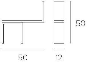 Letroh Настенная вешалка из алюминия Nodo sun-id-1402338 - Вид №1