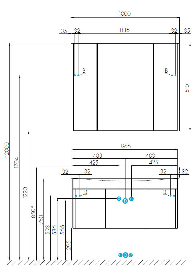 БЕВЕРЛИ 100 1A236701BV010 AQUATON - Вид №5