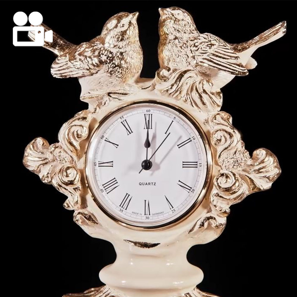 43012 Часы настольные Нежность Айвори BOGACHO 4627163961649