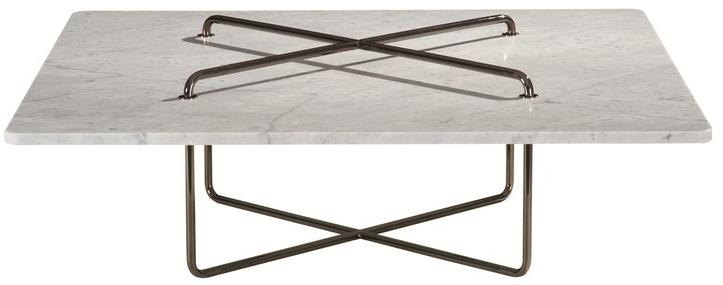 Roche Bobois Квадратный мраморный журнальный столик sun-id-1393134 - Вид №2