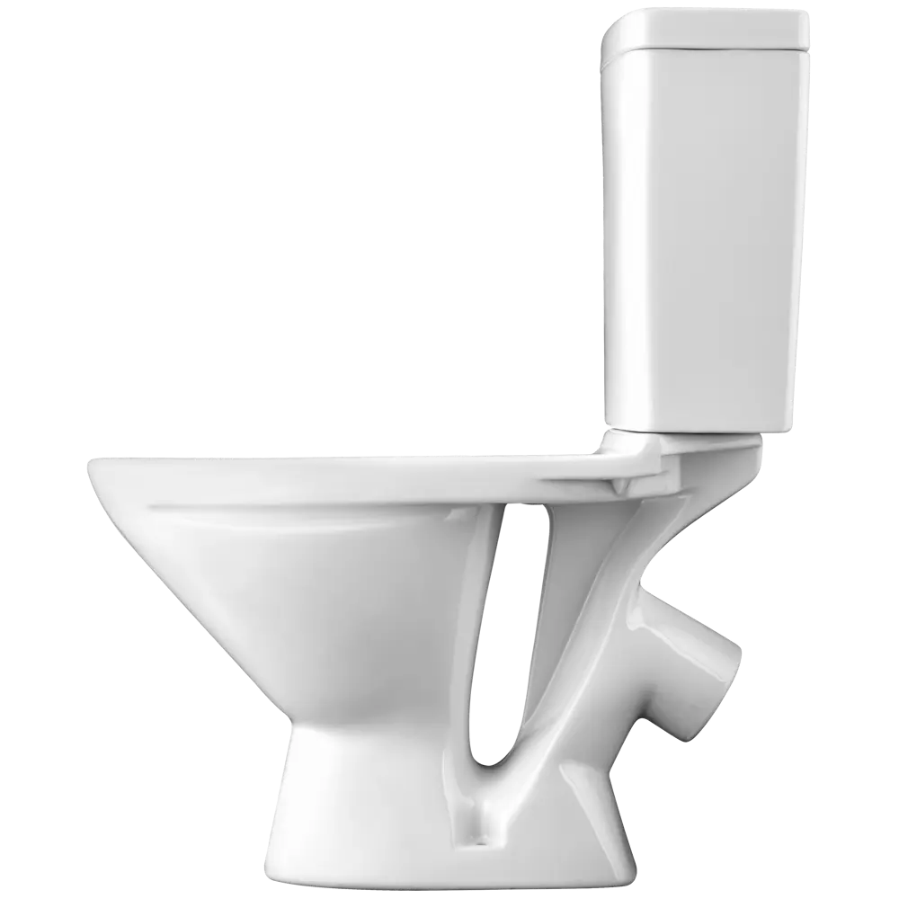 Унитаз напольный Santek Лига с косым выпуском двойным сливом STLM-2061186 - Вид №1