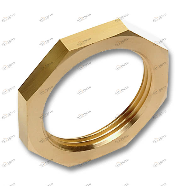 29111R SANHA 911 контргайка, латунь 1  SW 37 мм 