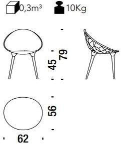 Moroso Стул из полиуретана sun-id-1435585 - Вид №3