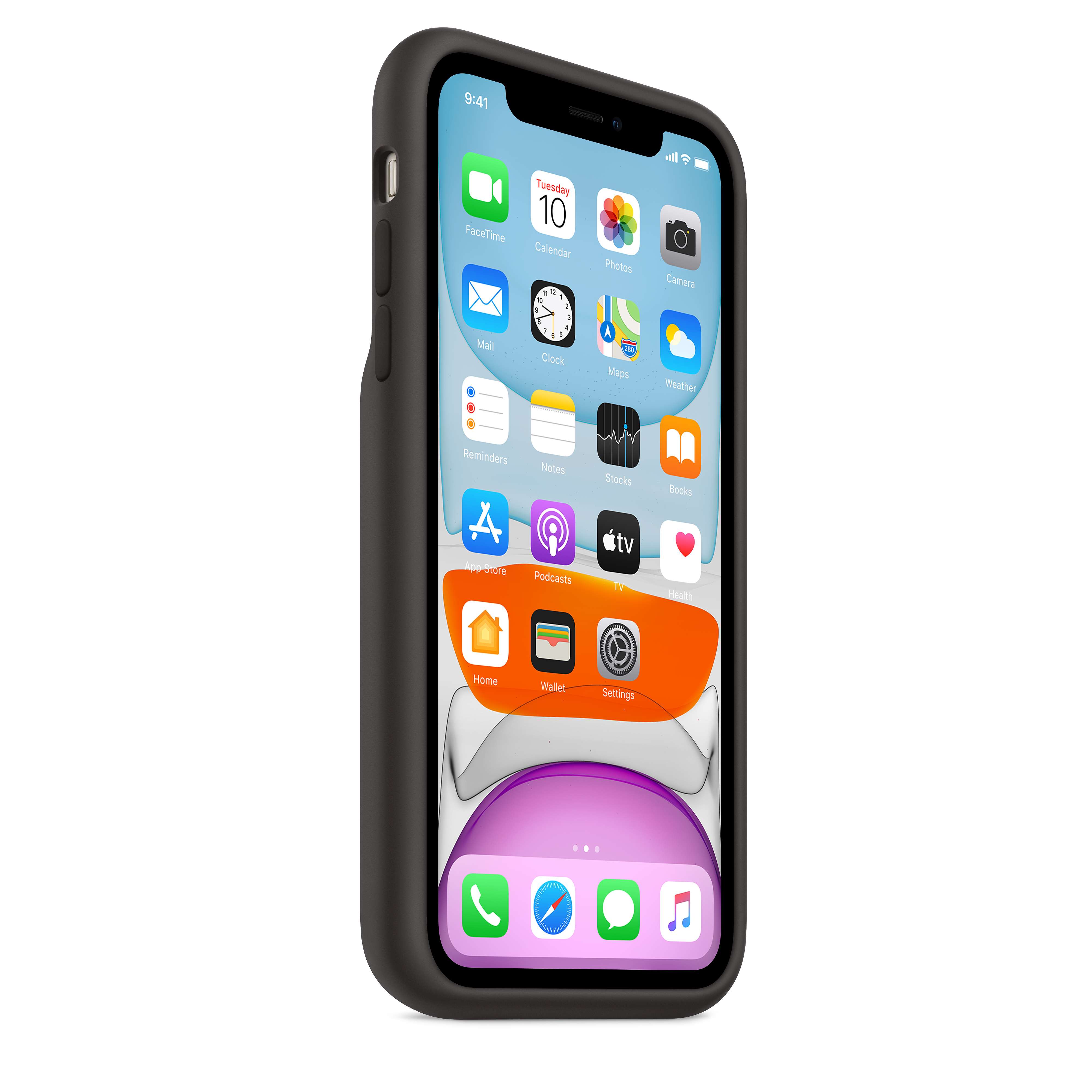 MWVH2ZM/A Iphone 11 smart battery case with wireless charging - black Apple Santreyd  - Вид №7