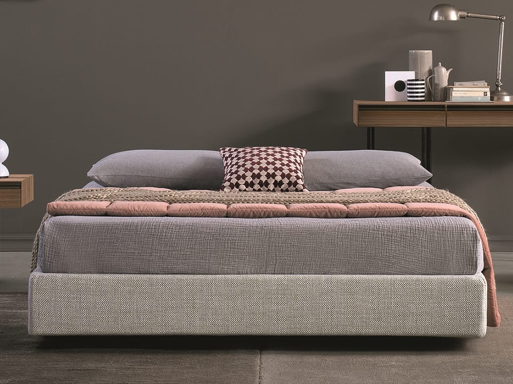 Двуспальная кровать для хранения ткани BODEMA LULÙ ARCH-00009424